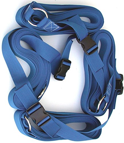 Home Court 2-inch Adjustable 30-ft Sand Court Line - 19AS - color: Blue