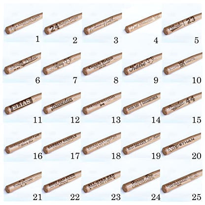 Personalized Mini Bat 18″, Custom Mini Baseball Bat, Personalized Coach Gift, Team Gift, Tee Ball, Baseball Team Coach Gift, Little League Gift, Softball Team Coach Gift - style: ELIAS