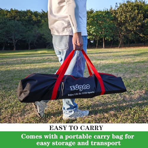 7×7ft Baseball Softball Practice Net- Portable Baseball Net for Batting, Hitting, Pitching Come with Carry Bag, Training for Players of Any Skill Level - Easy Assembly