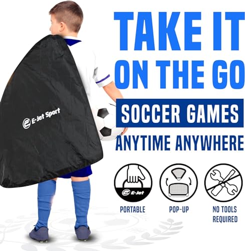 Soccer Goals Soccer Net - Kids Pop-up Football Goals for Backyard Practice & Training, Portable