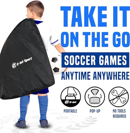 Soccer Goals Soccer Net - Kids Pop-up Football Goals for Backyard Practice & Training, Portable
