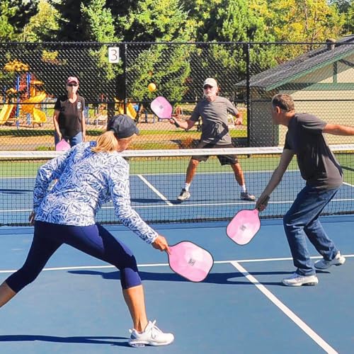YC DGYCASI Pickleball Paddles Set of 2, 2026 USAPA Approved Pickleball Set, Fiberglass Lightweight Pickle Ball Rackets 2 Pack, 2 Outdoor Pickleball, 2 Indoor Pickleball Balls, 1 Pickleball Bag