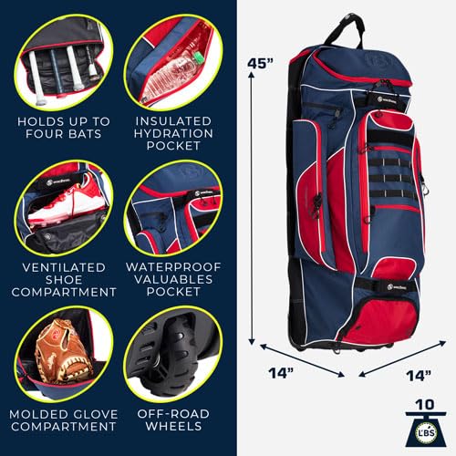 XL Tournament Catchers Wheeled Bag 2.0
