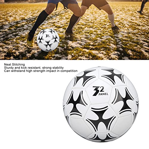 Airshi PU Leather Football Comfortable Foot Feeling Portable High Elastic KickResistant Professional Standard Size Kids Training Soccer Ball