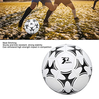 Airshi PU Leather Football Comfortable Foot Feeling Portable High Elastic KickResistant Professional Standard Size Kids Training Soccer Ball