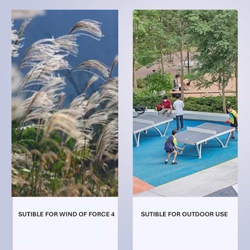 accufine Outdoor Windproof Table Tennis Balls 3 Star Ping P[ong Ball Outside in A Gentle Breeze - color: white