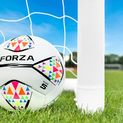 FORZA Mini Target Goal - The Smallest Soccer Goal in the World! l 16" Target Goal - Train with Precision. Passing & Shooting. UK Made, 2 Min Setup, Unbreakable Goalpost - Buy FORZA, Play Forever!