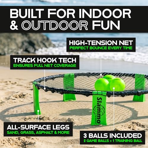 GoSports Slammo Game Set – Ultimate Lawn and Beach Game for Outdoor Fun