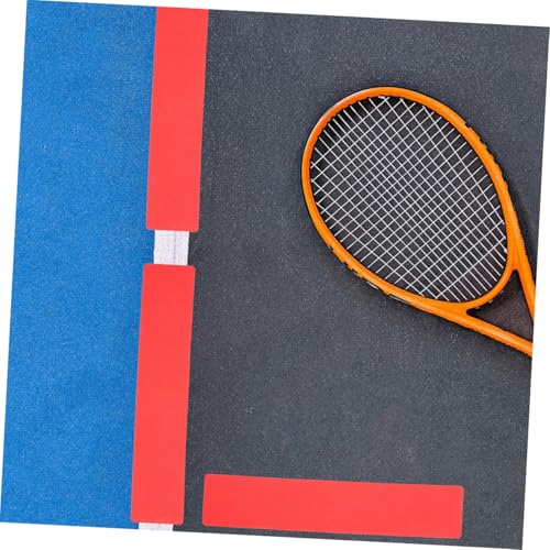 BESPORTBLE Rectangular Landmark Mat Court Line Marker Kit Court Marker Lines Training Markers Pickleball Court