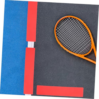 BESPORTBLE Rectangular Landmark Mat Court Line Marker Kit Court Marker Lines Training Markers Pickleball Court