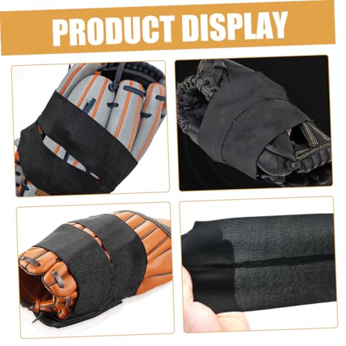 Totority 4pcs Baseball Glove Protector Glove Straps Kit Polyester Mitten Wrap Lacing