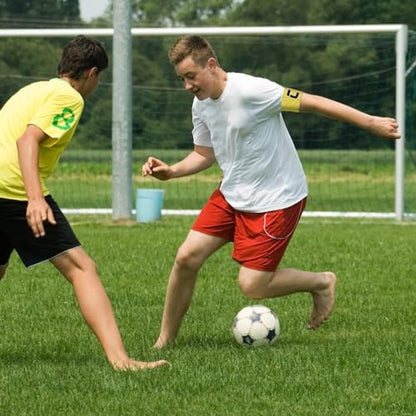 Elastic Soccer Captain 'C' Armband Adjustable Football Basketball Player Arm Bands Non-Slip Anti-Drop Captain's Armband for Adult Youth - size: Youth, style: Yellow