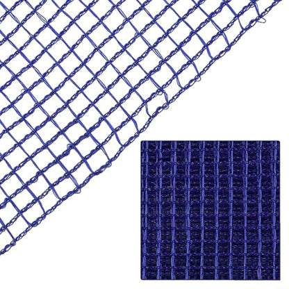 Table Tennis Net, Portable For Ping Pong Net Replacement for Indoor Outdoor Use, For Easy Setup Retractable Net Frame, Net Only No Ball Included, Black or Blue(Black polyester/cotton)
