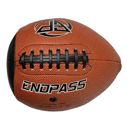 ENDPASS Pass and Catch Pass Back Football Training Practice Equipment for Youth Ball Handling Shooting Skill Improving Supplies - size: Size 9