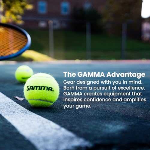 GAMMA Sports Pressureless Tennis Balls Box - Ideal for Practice, Teaching, and Training with High-Visbility Felt - Indoor and Outdoor Court Play - 48 and 75 Pack Sizes - style: Box of 18