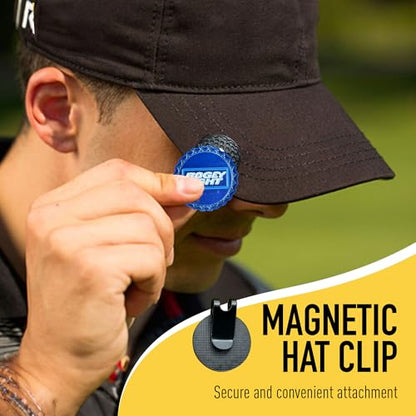 Golf Divot Tool Gift Set – Magnetic Divot Tool, Ball Marker, Hat Clip, & Case Made in USA from Durable Rust-Free Material for Easy Ball Marking, Repairing Divots, and Perfect Golf Gifts - color: Bogey Lite