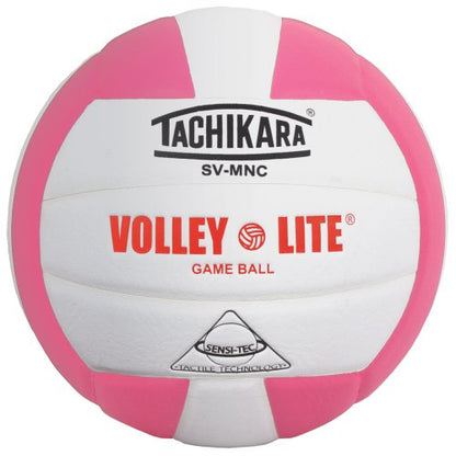 Tachikara Volley-Lite Additional Colors (EA) - color: Pink/White, style: Volleyball