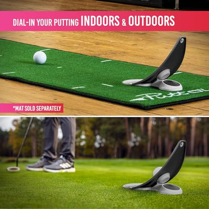 PuttOUT Premium Pressure Putt Trainer - Perfect Your Golf Putting - color: Stone