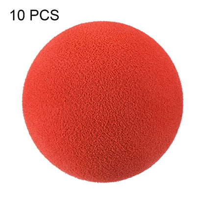 PATIKIL Golf Foam Balls, Pack Sponge Exercise Flight Swing Practice for Indoor Training - color: Red