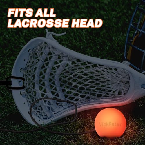 Lacrosse Rebounder, Lacrosse Training Equipment Fits All Sticks, Ideal Lacrosse Gifts for Boys&Girls, Perfect Training Gear for Beginners (2 Ball)