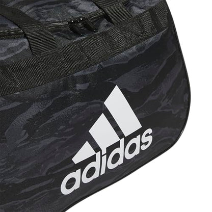 adidas Power Gym Duffel Bag – Athletic & Lightweight for Sports – Diablo - color: Essential Camo Black/Black/White/Diablo