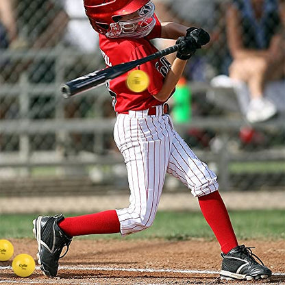 Cyfie Heavy Weighted Baseball/Softball for Hitting, Heavy Balls for Hitting, Batting Training, Pitching Practice and Throwing(6 Pack)