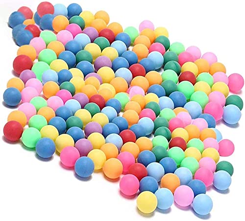 KEVENZ Ping Pong Balls, 40+mm Assorted Color Table Tennis Balls, Multi-Color Pong Balls for Pong Games, Arts and Craft, Party Decoration, Not for Ball Pit - color: 1500 Pack Multicolor