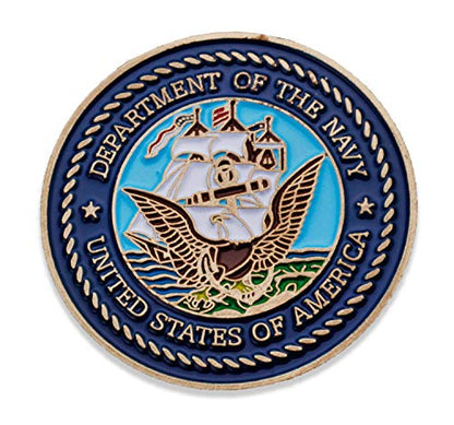 Coins For Anything, Inc Navy Golf Divot Tool Plus Ball Markers - USN U.S. Navy Military Golf Ball Marker & Tool - Designed by Military Veterans - Officially Licensed