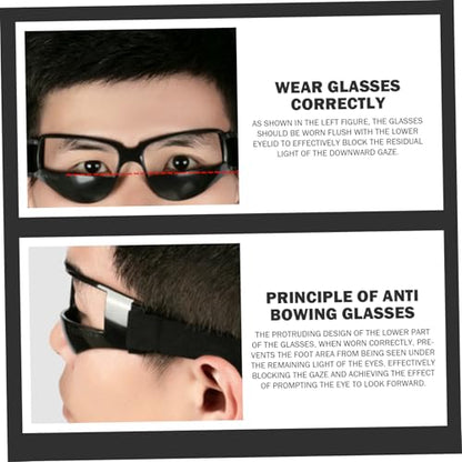 Basketball Dribbling Goggles Training Glasses with Case Adjustable Strap Eye Shield for Ball Handling Skills Practice Flexible Sports Equipment for Kids Teens Adults