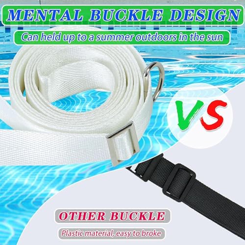 Volleyball Net for Pool | Adjustable Length Sport Accessories - Outdoor Swimming Pool Volleyball Net,for Adults Women Men Family Teens Outdoor Beach Garden Yard Driveway Court