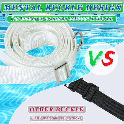 Volleyball Net for Pool | Adjustable Length Sport Accessories - Outdoor Swimming Pool Volleyball Net,for Adults Women Men Family Teens Outdoor Beach Garden Yard Driveway Court