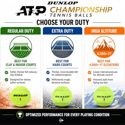 Dunlop ATP Championship Tennis Balls