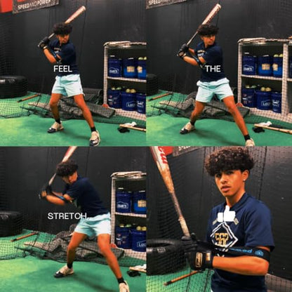 Applied Vision Sports Swing Bands Baseball/Softball Swing Trainer Aid - Equipment for Batting and Hitting