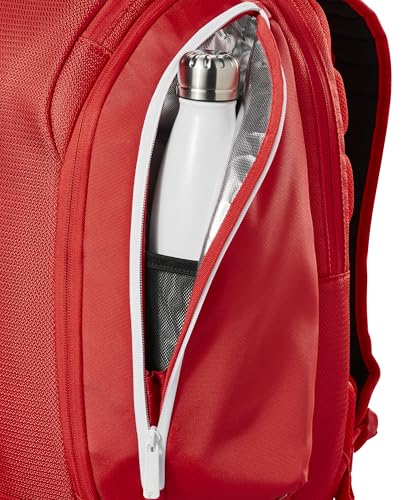 WILSON 2025 Super Tour Red Tennis Racket Bags - size: Backpack - Holds up to 2 Rackets