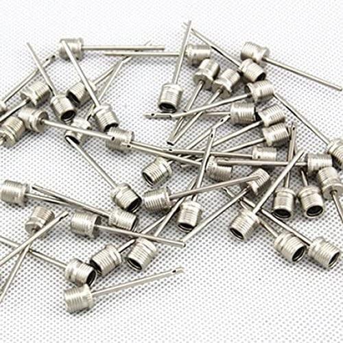 10 pcs Ball Pump Needles Inflating Needles Stainless Steel Ball Air Pump Pin Nozzle Standard Air Pump Needles Pack for Soccer Ball, Basketball, Volleyball or Other Inflatables Replacement Attractive