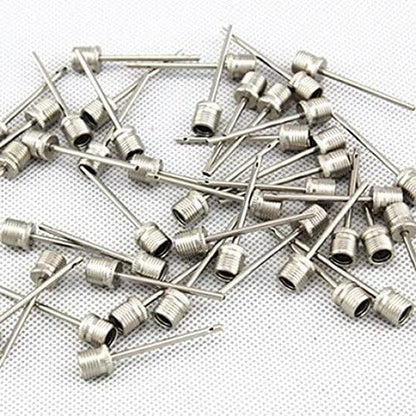 10 pcs Ball Pump Needles Inflating Needles Stainless Steel Ball Air Pump Pin Nozzle Standard Air Pump Needles Pack for Soccer Ball, Basketball, Volleyball or Other Inflatables Replacement Attractive