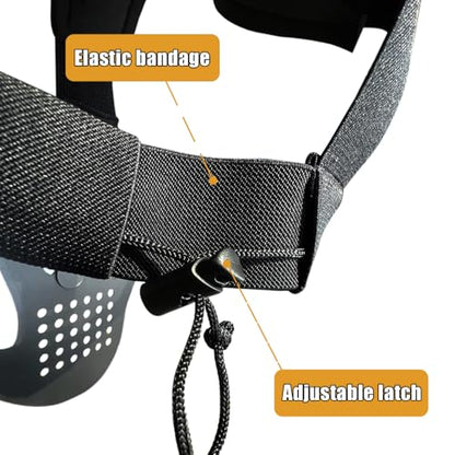 Basketball Face Guard, Headgear Basketball Face Shield Eye-Blocking Training Face Cover for Shooting Dribble Training