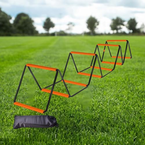 Agility Ladder, Soccer Speed Ladder, Multipurpose Agility Training Equipment, Football Footwork Ladder - size: 10 Grids With Bag