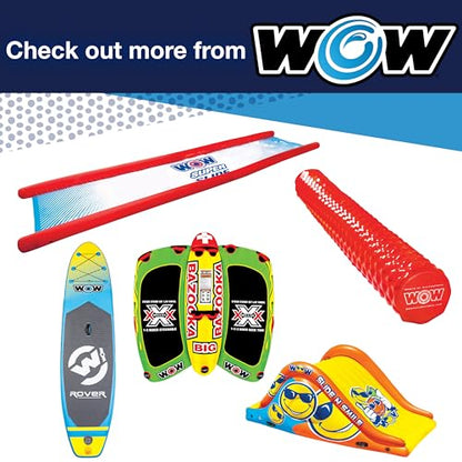 WOW Sports Electric Air Inflator, Air Pumps for Inflatables, Towables and Others, Comes with DC Power Adapter and Cord, 1.0 PSI