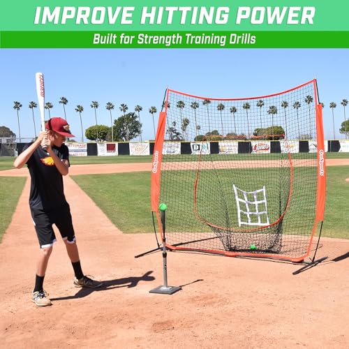 GoSports Weighted Training Balls - Choose Baseball or Softball - Hitting & Pitching Training for All Skill Levels - Improve Power and Mechanics - color: Baseball 6 Pack - Green