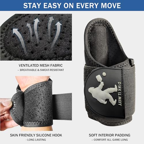 Pickleball Dink Train Wrist Brace - Wrist Support Training Aid for Men and Women, Reduces Fatigue & Improves Accuracy