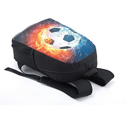 CAIWEI American Football Backpack School Bag (football) - color: Football, size: 17.2*11.7*5.5 Inch