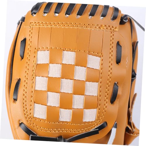 Cabilock Baseball Glove 12.5 Inch Thicken Pu Softball Infielder's Mitt for Youth Adults Left Right Hand Throw Sports Training Random Color