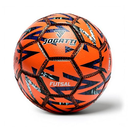 Nova Futsal Ball – Professional Match Quality Indoor Soccer Ball Size 4 - Durable PU Textured Surface, Butyl Bladder, Multi-Layered, 32 Hand-Stitched Panels, IMS Standard