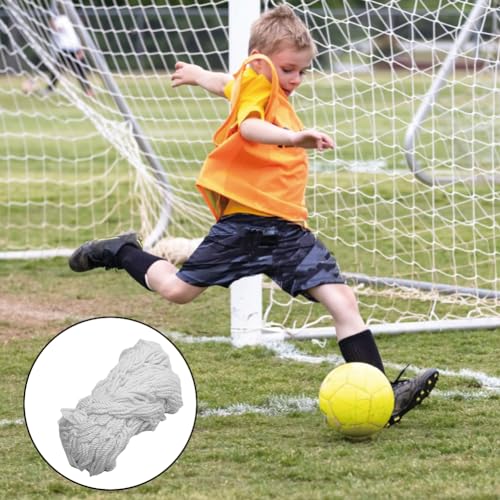 Soccer Goal Net, Sports Twisted Net Post Netting Portable Football Replacement Field Equipment Foldable Polyethylene Rope for Backyard Daily Practice Match Training Shooting Aid with Carry Bag - size: 6X4FT