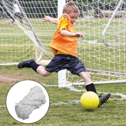 Soccer Goal Net, Sports Twisted Net Post Netting Portable Football Replacement Field Equipment Foldable Polyethylene Rope for Backyard Daily Practice Match Training Shooting Aid with Carry Bag - size: 6X4FT