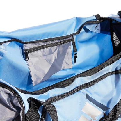 adidas Team Issue Duffel Bag – Durable for Sports & Travel - color: Team Light Blue