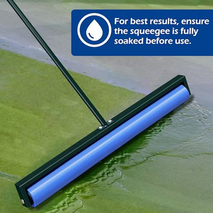 Montex Tennis Court Squeegee, Lightweight Quick Clearing Tools for Tennis Basketball Sports Court