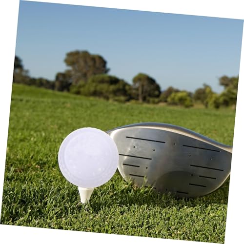 Toddmomy 2Pcs Professional Golf Training Balls for Indoor Practicing with Putting Rod Durable Synthetic Golfing Accessories for Skill Development and Practice