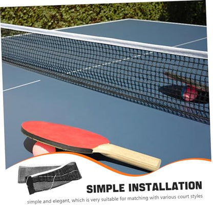 Happyyami Pong Net Table Tennis Net for Use Easy Setup Black Design for Adults and Boy Girl